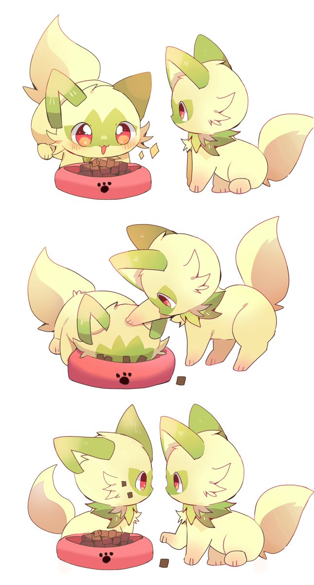 yupo__0322's tweet photo. ケンカまで3秒前🔥🐱🌱 https://t.co/tjHXJEH25I