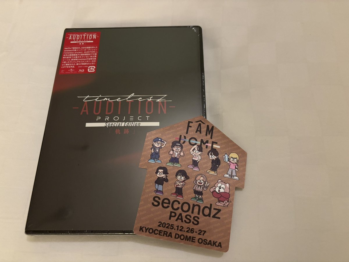 購入したつもりでしていなかったので 会場の販売で購入 ツアーパス風