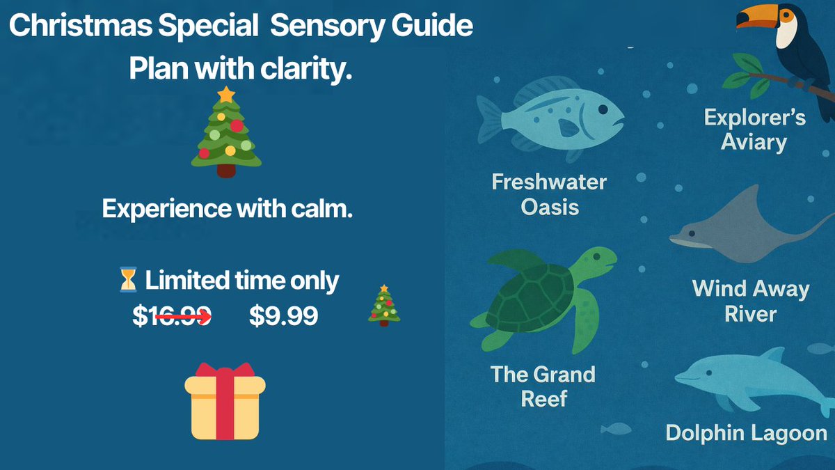 Openb4's tweet photo. We created practical sensory usability guidance  not medical advice  to help families plan with clarity, confidence, and inclusion.

All based on publicly available information.
Built to be actually useful.
👉 https://t.co/cB0ZcQiFSR https://t.co/f3rVZnNEiN