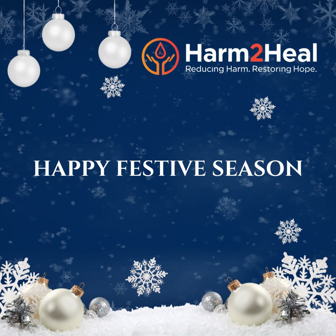 Harm2Heal_Rda's tweet photo. @Harm2Heal_Rda wishes you a joyous festive season and a prosperous New Year 2026.  

#harmreduction https://t.co/IFa680Pglp