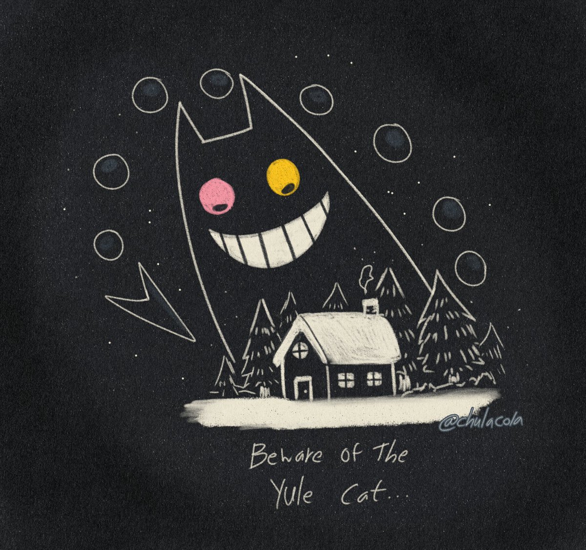 chulacola's tweet image. I guess I have one more to make, hope that's all of it.
#deltarune #Christmas2025