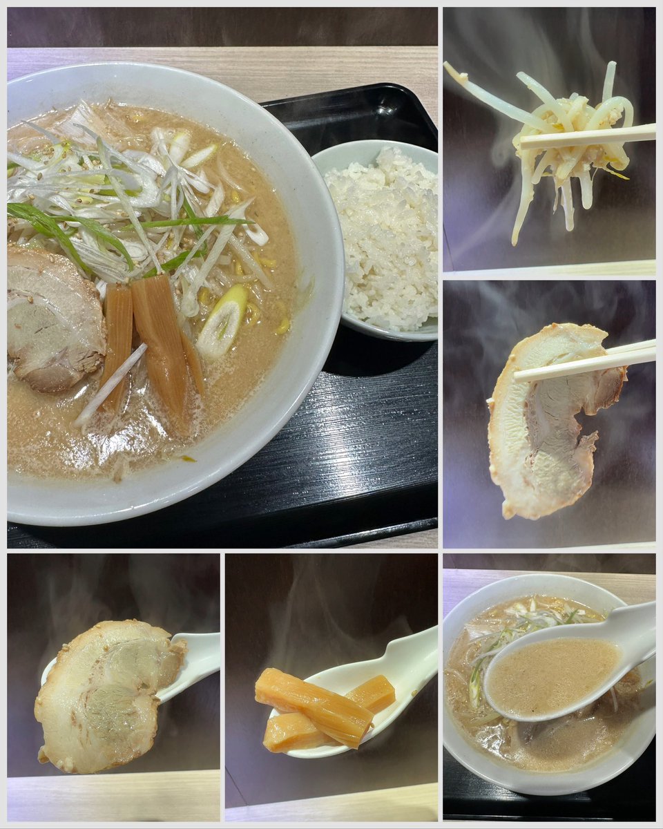 kiyoofdeath's tweet image. 味噌らーめん at MAGOKORO ラーメン暖（DAN）

#Cheap 星人𝗐
𝖢𝗁𝖾𝖾𝗋 𝗎𝗉!!
2025年12月11日「麺屋東札幌ノ梟」跡地㊗︎タレメーカー未音堂が展開「麺屋じゅげむ」「麺や一閃」に続き３店舗目!!豚骨主体に白濁した甘いスープに #カネジン食品 中太麺と絡めて旨ぁ!!最後まで湯気が熱旨廉価系🤣👍笑