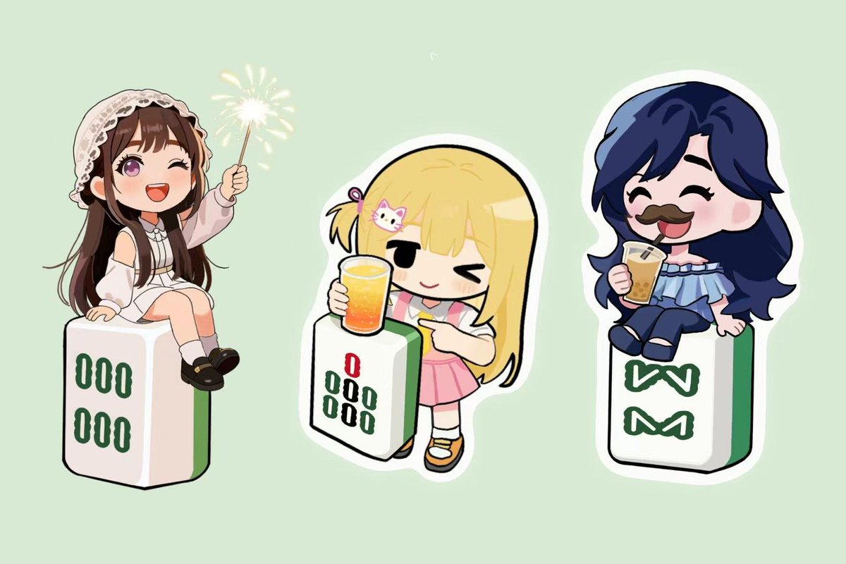 【Rialo中文社区小伙伴的贴纸更新啦！！！】
        
画了Rialo社区的3位小伙伴，分别是

<a href="/Pryril_927/">CC果汁（鲜榨版</a> 
<a href="/bainbridge86701/">恰巧/ 🧠SENT</a> 
<a href="/itzmidomidodo/">midomidodo (❖,❖)</a>

想要属于专属贴纸的rialo社区小伙伴可以在下面留言哟~

<a href="/RialoHQ/">Rialo</a>
<a href="/rialo_zw/">Rialo中文</a>
<a href="/dj673285379/">J King🐉(✱,✱)</a>
<a href="/LinYue93820/">Yozi柚子</a>