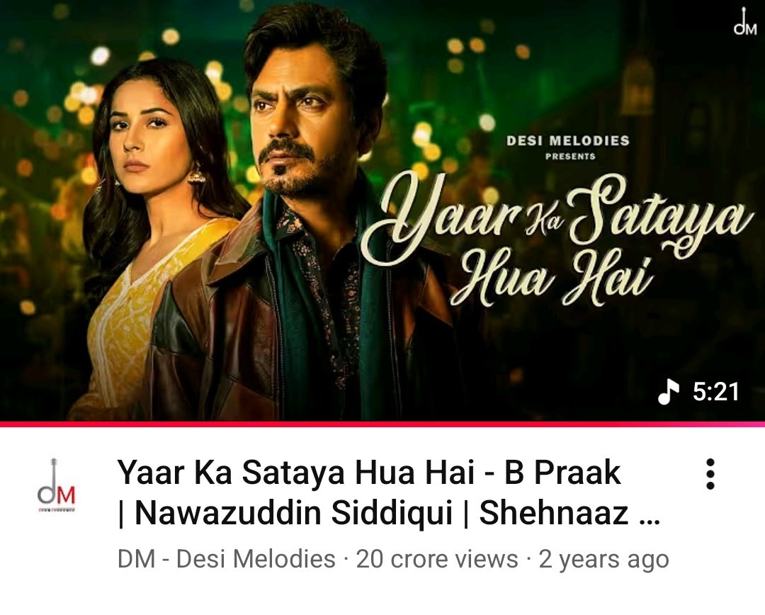 Guys remember this masterpiece song? ❤
Didn't knew this mv already crossed 200 million views. 🔥
#ShehnaazGill
