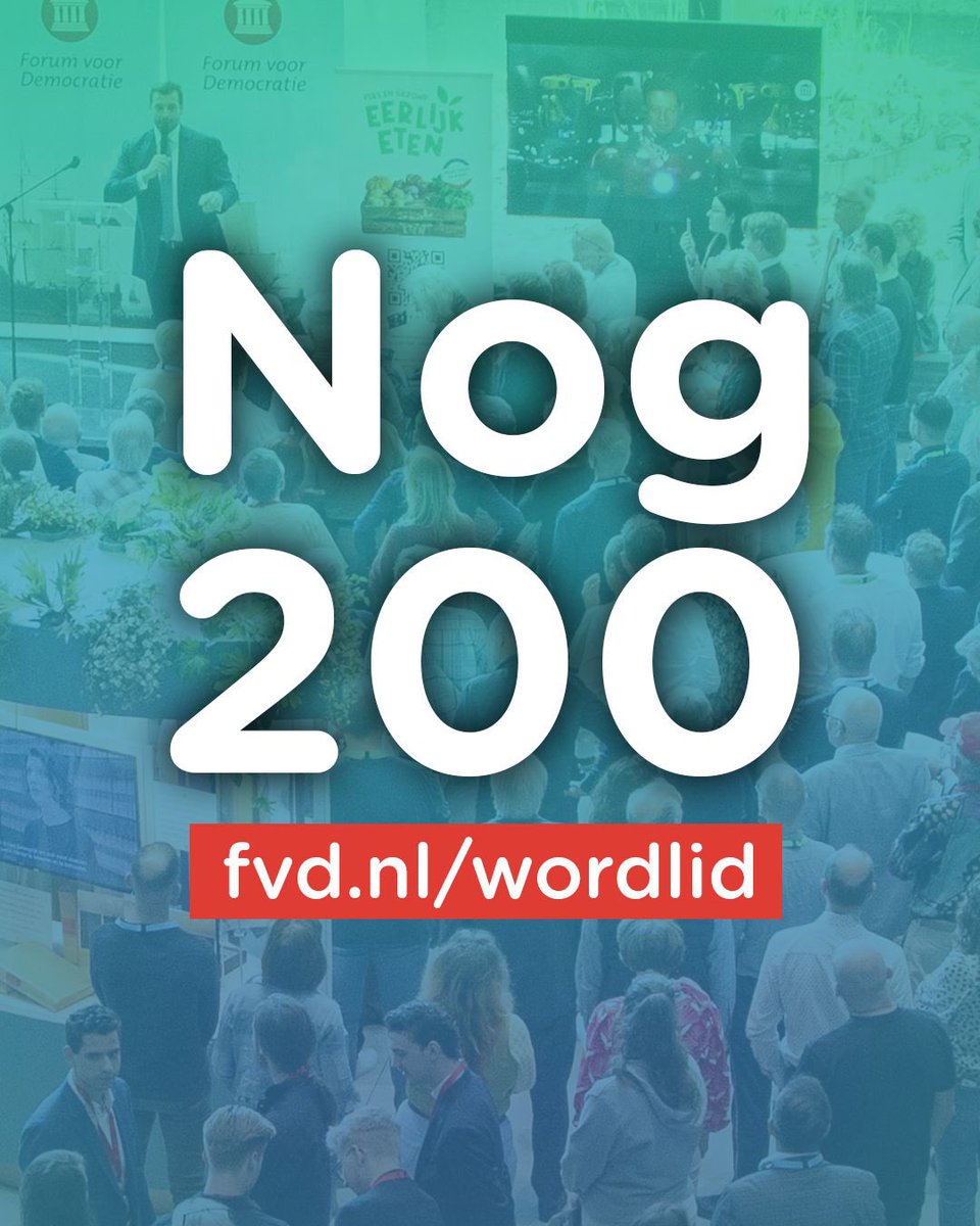 📈 We zijn bijna bij de 66.000 leden!

Help jij ons vandaag een nieuw record te breken?

Maak gebruik van onze Kerstactie en krijg 50% korting op je eerste jaar lidmaatschap. 

fvd.nl/wordlid