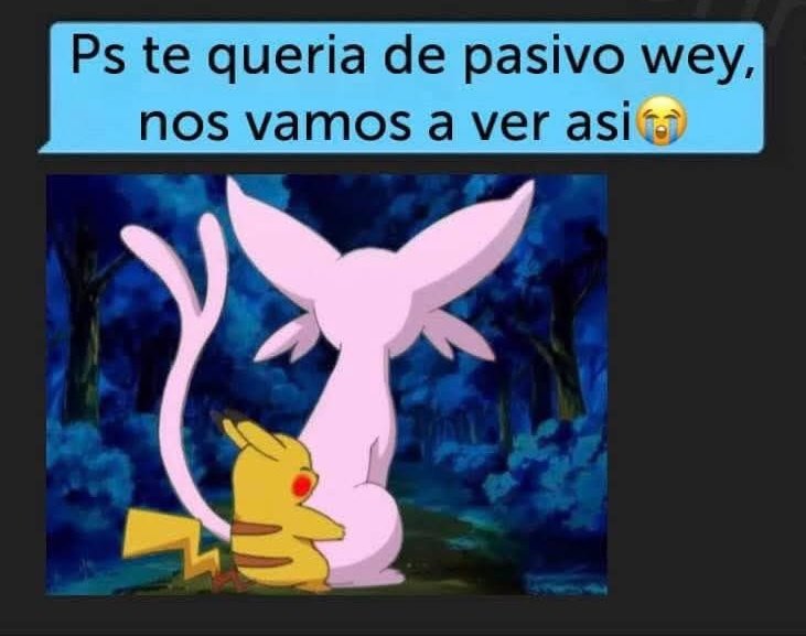 Yo soy el Pikachu 😭