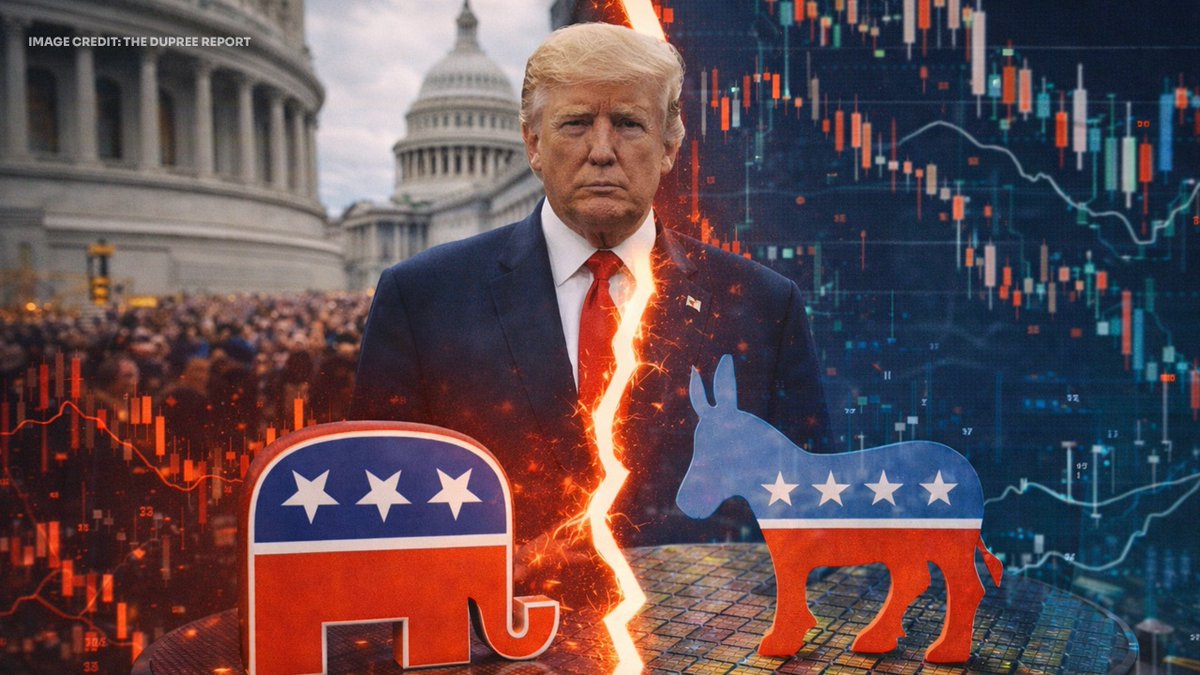RealWayneDupree's tweet photo. Plot twist torpedoes stock trading ban: Democrats slap Trump's name on bipartisan bill and watch it implode. 86% of voters want this, but here we are. #Congress #StockTradingBan #Politics
Details: https://t.co/vN35cTgbBy https://t.co/RHgbnyy5Mt