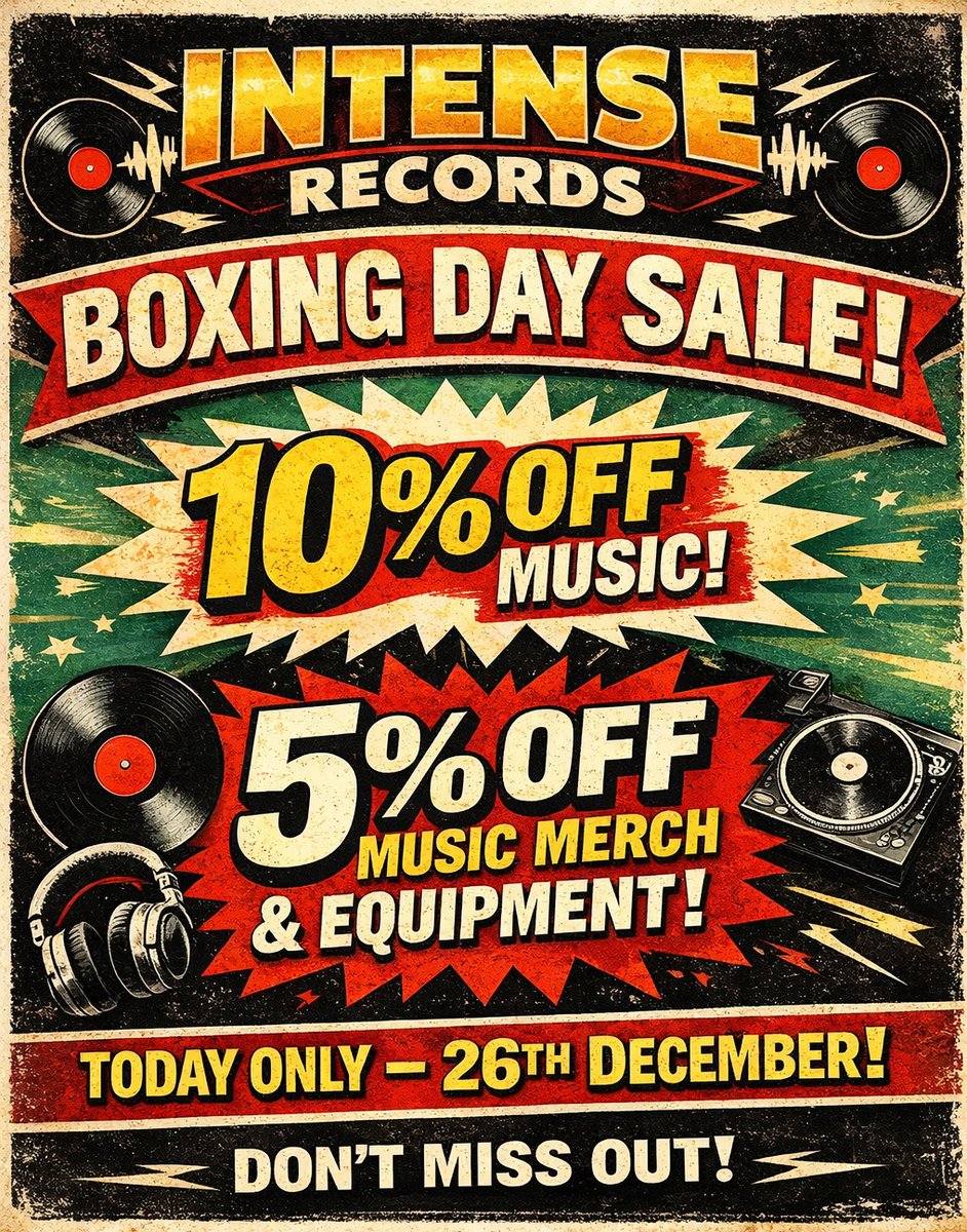 Intense Records Shop tweet media