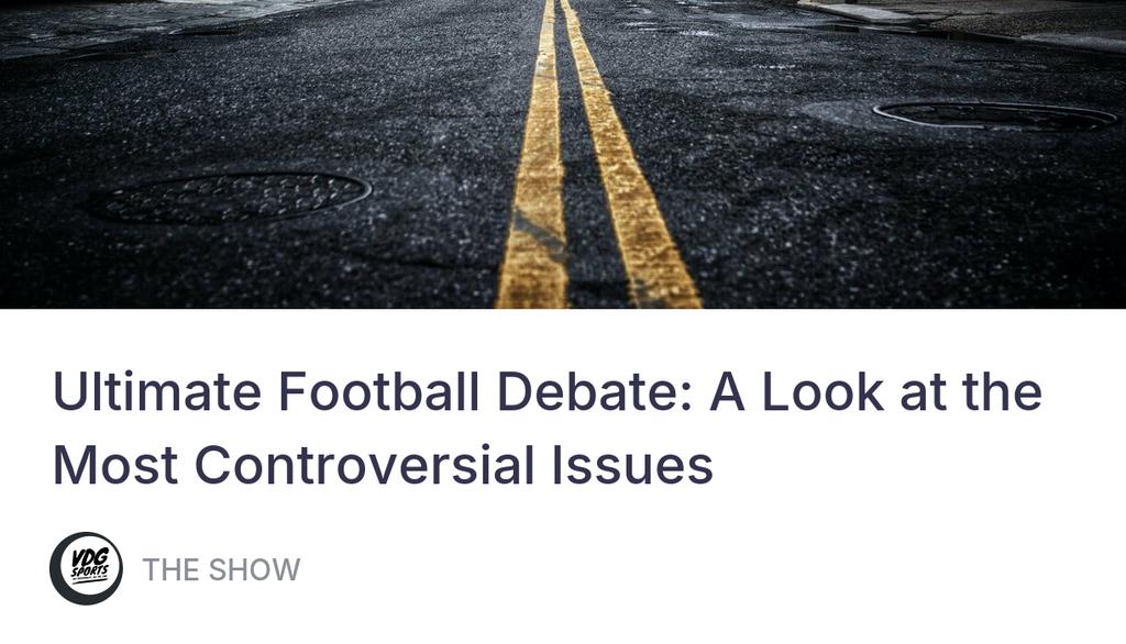 1heShow's tweet photo. Fans often argue about whether Lionel Messi or Cristiano Ronaldo is the best player in the world, with each side passionately defending their chosen player’s accolades and achievements.

Read more 👉 https://t.co/FElmOZ01GI

#ControversialIssues #EngagingDebates #SportDebates https://t.co/COF5XsJeri