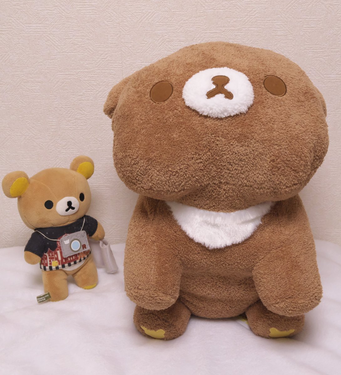 リラックマ プライズ チャイロイコグマのよつあしぬいぐるみXL