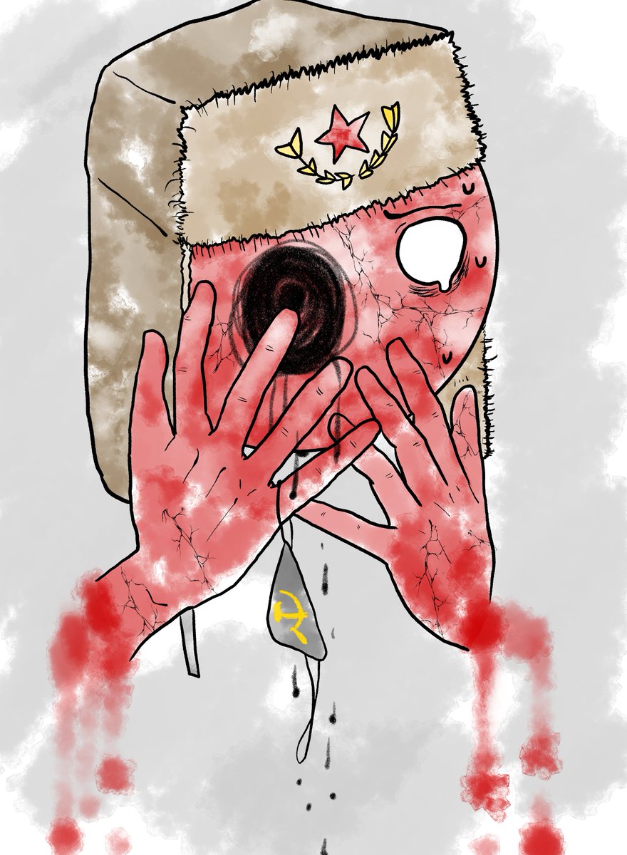 collapse day
#CountryHumans 
#countryhumansUSSR