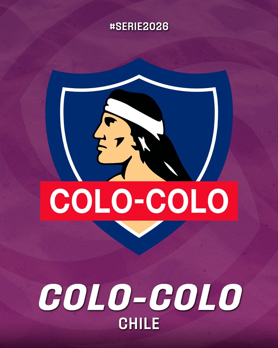 ¡Cacique presente! 🙌

<a href="/ColoColo/">Colo-Colo</a> ⚪⚫ dirá presente en la #Serie2026 ☀️🇺🇾

Uno de los grandes del continente se suma al mejor fútbol de verano 🔥🏆
