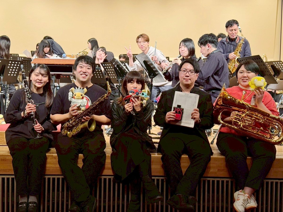 aaaaask_eup's tweet photo. 大好きな #洗足ゲーム音楽ブラス 第7回公演無事終演！いつもながらリハから本番まで毎日が楽しくて幸せで絶賛ロス中です🥲どの曲も最高だったけどポケモンSVまじで楽しかったな〜！最後は泣きながら吹きました😂最高のX'masプレゼントな一日🎄ご来場ありがとうございました🎅皆さまお疲れ様でスター🌟 https://t.co/dE6aeKrocz