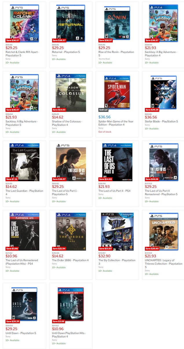 Wario64's tweet image. Sony Boxing Day DOTD sale on VGP buff.ly/HNMZqd0 

All VGP deals buff.ly/B2wm2B6 #ad