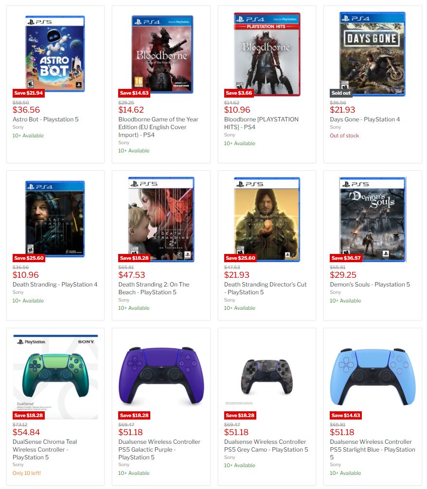 Wario64's tweet image. Sony Boxing Day DOTD sale on VGP buff.ly/HNMZqd0 

All VGP deals buff.ly/B2wm2B6 #ad