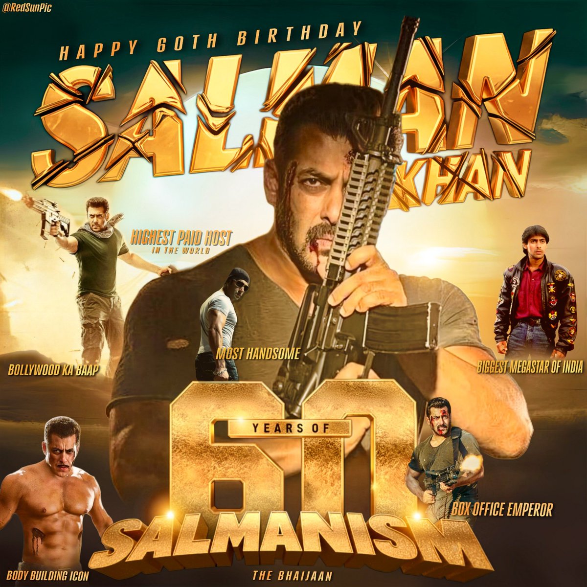 Freak4Salman's tweet photo. #HappyBirthdaySalmanKhan trending at 2nd with 4K posts.. 

Well done #SalmanKhan fans. Speed up, Roar For Top position 🔥 https://t.co/BdEcUVUl1J