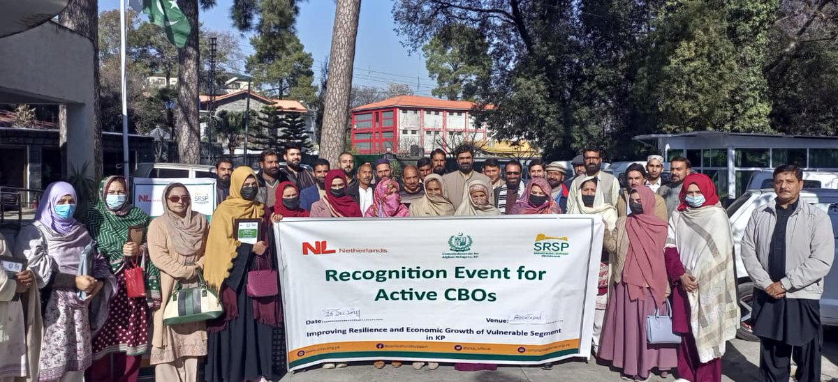 ڈپٹی کمشنر ایبٹ آباد سرمد سلیم اکرم کی زیر صدارت سرحد رورل سپورٹ پروگرام (SRSP) کے تحت کمیونٹی بیسڈ آرگنائزیشنز ممبرز کے اجلاس کا انعقاد۔
facebook.com/share/p/18QsVe…