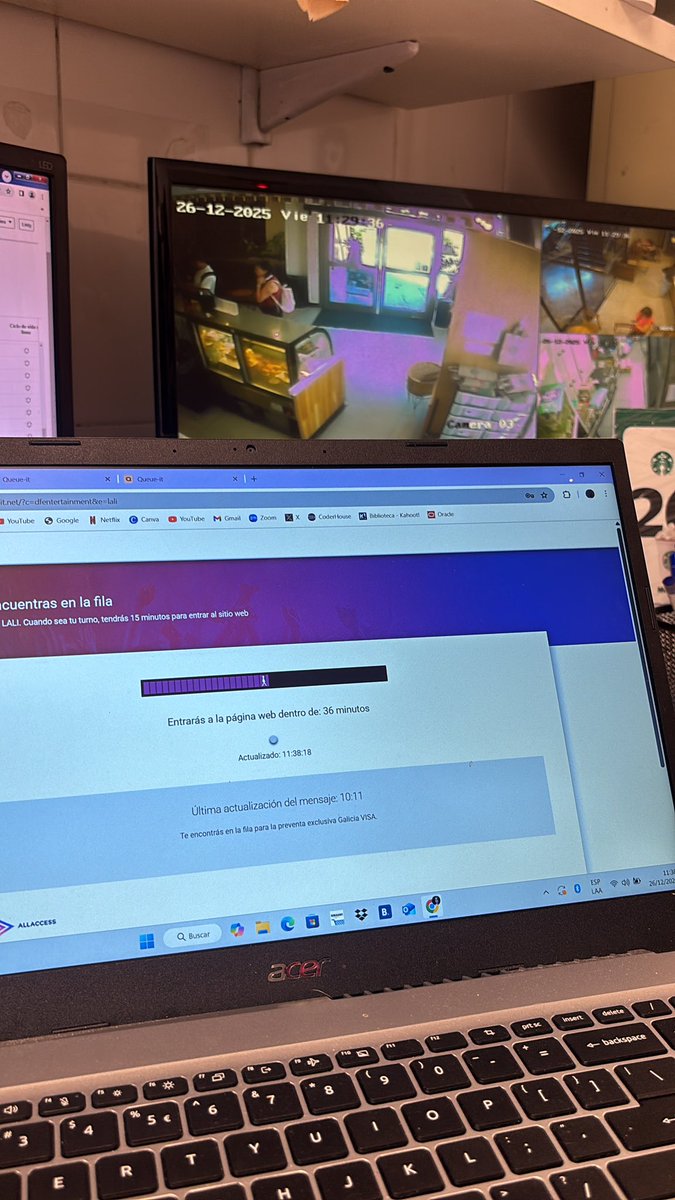 Apuren xq va a llegar mi gerente y me saca cagando