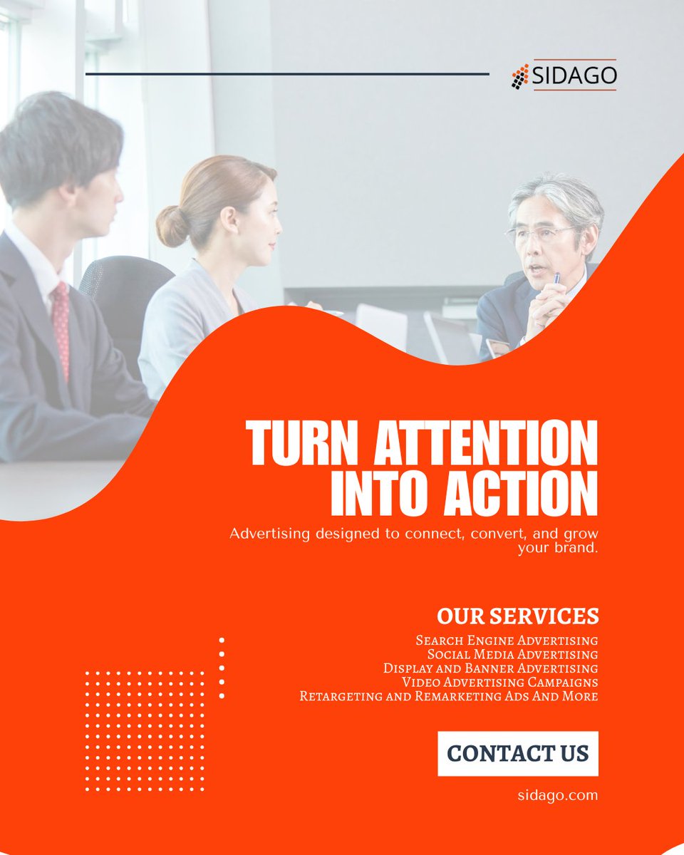 SidagoBPO's tweet photo. Advertising should move the needle. Sidago Integrated Solutions creates campaigns built for clarity, performance, and scale. See what smarter strategy looks like: https://t.co/Zzh3JQjIfq

#AdStrategyWins #ScaleWithData #Sidago https://t.co/1yICrdWVc6