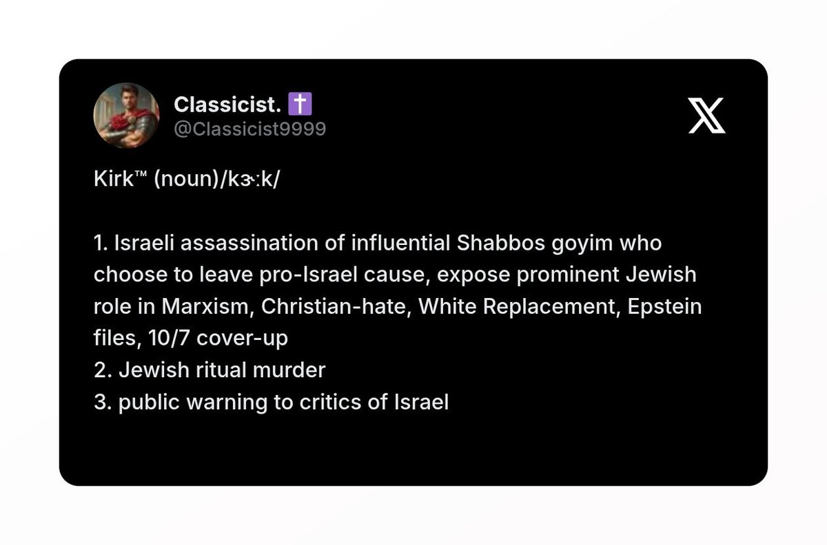 Classicist. ✝️ tweet media