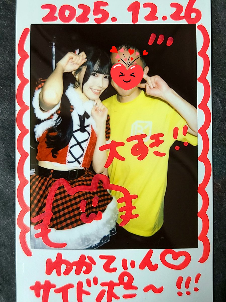 特典会列と物販卓に並ぶの下手すぎて初めて推しメンとチェキ撮れなかっ