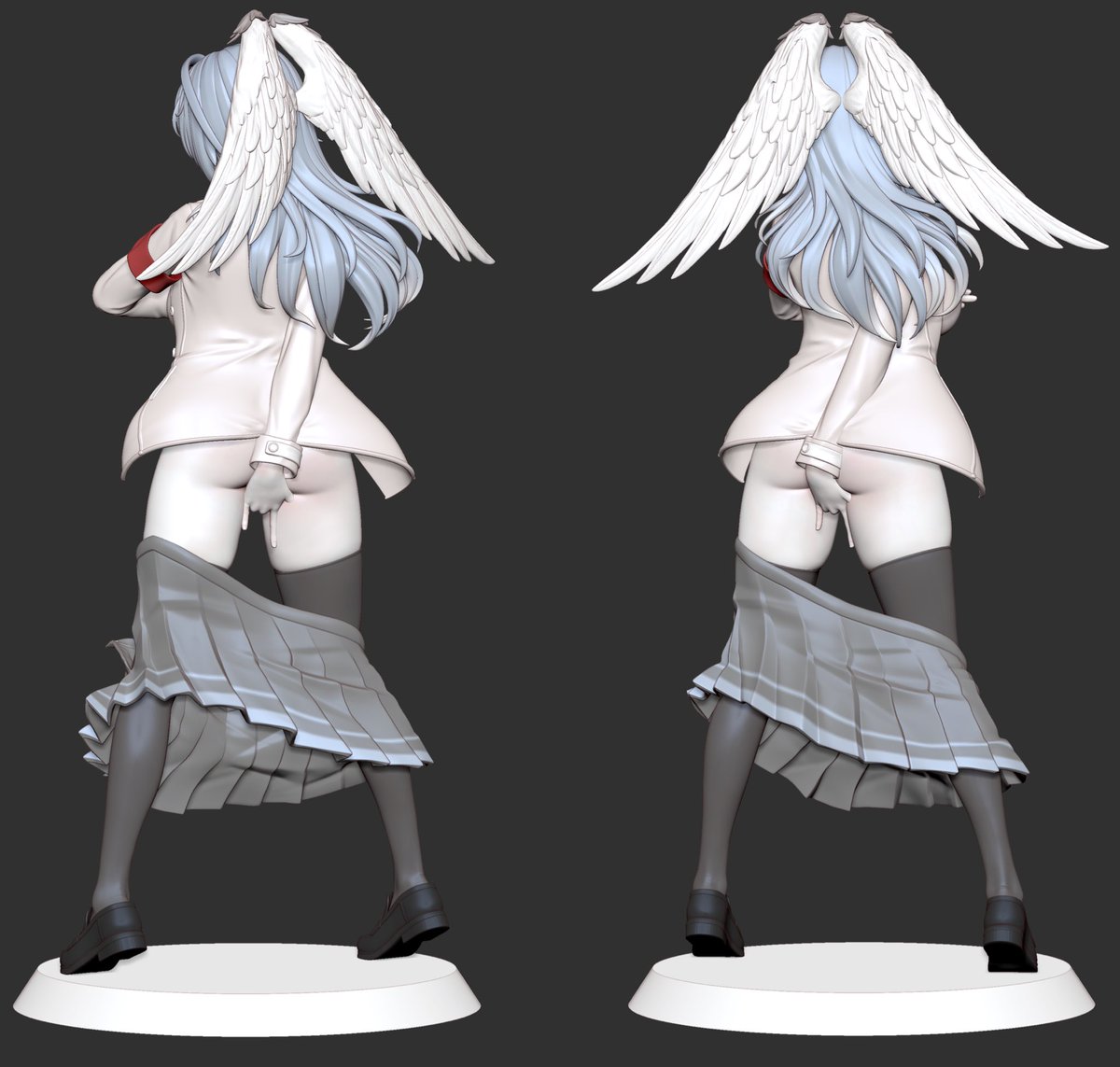 オリジナルキャラクター 制服エディス レジンキット オリジナル