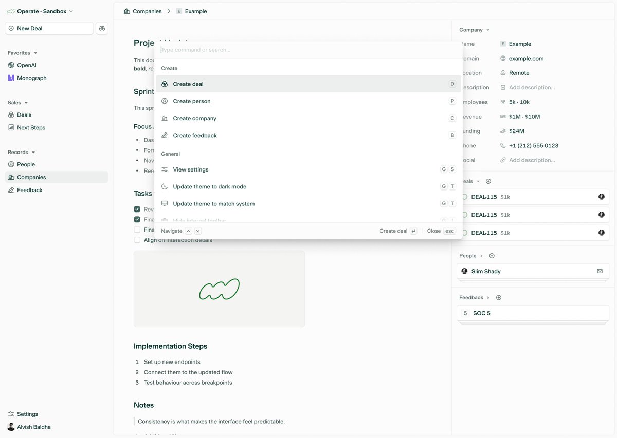 Command menu by <a href="/alvishbaldha/">Alvish 🧙‍♂️</a>

More on → bestdesignsonx.com