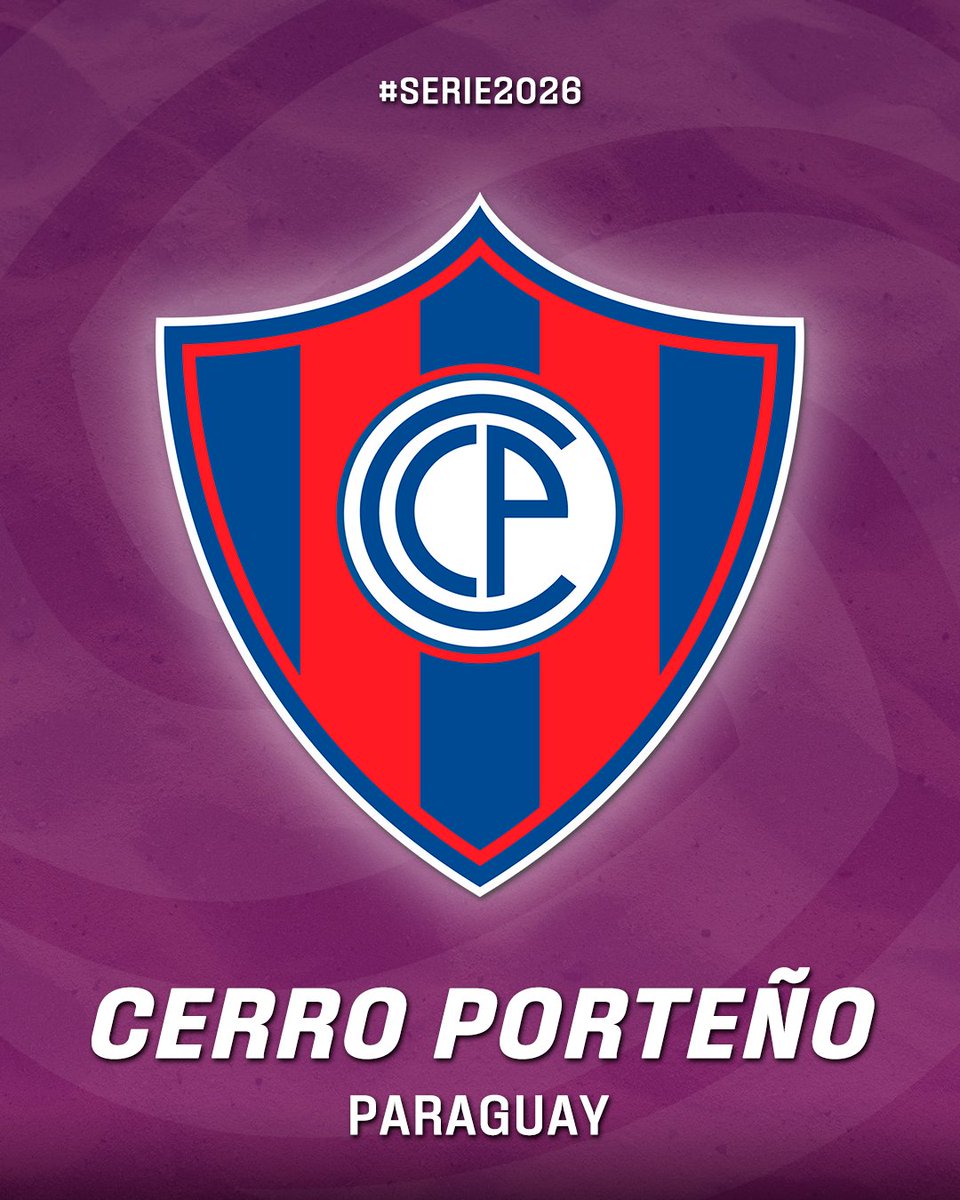 ¡Hola Ciclón! 🙌

<a href="/CCP1912oficial/">Club Cerro Porteño</a> 🔵🔴 dice presente en la #Serie2026 ☀️🇺🇾

El mejor fútbol de verano se vive acá 🔥🏆
