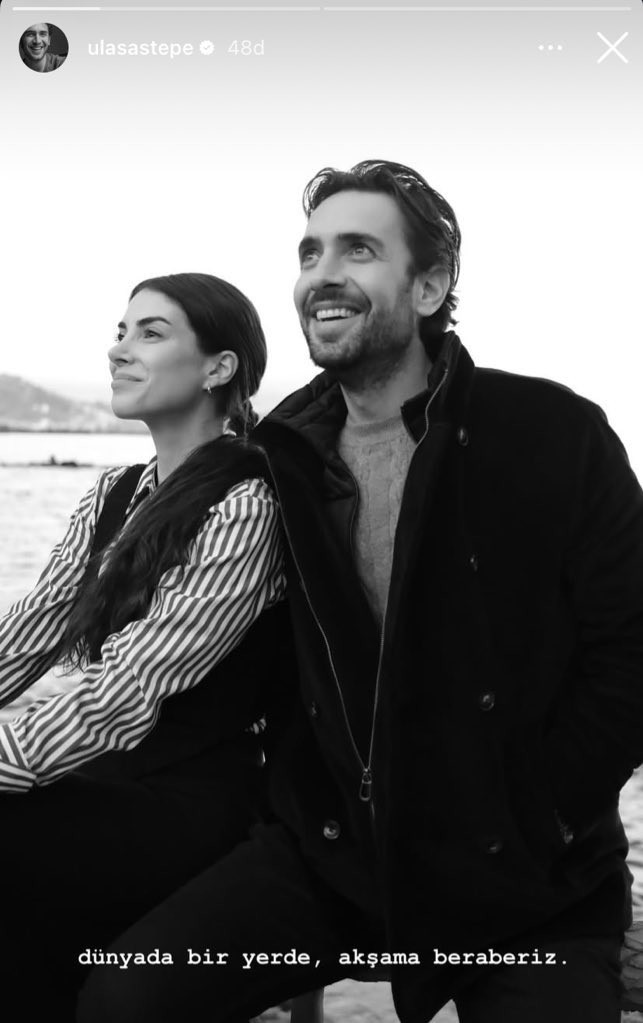 #UlaşTunaAstepe’nin İnstgram hikayesinden #DenizBaysal🤍

#TaşacakBuDeniz #EsDil