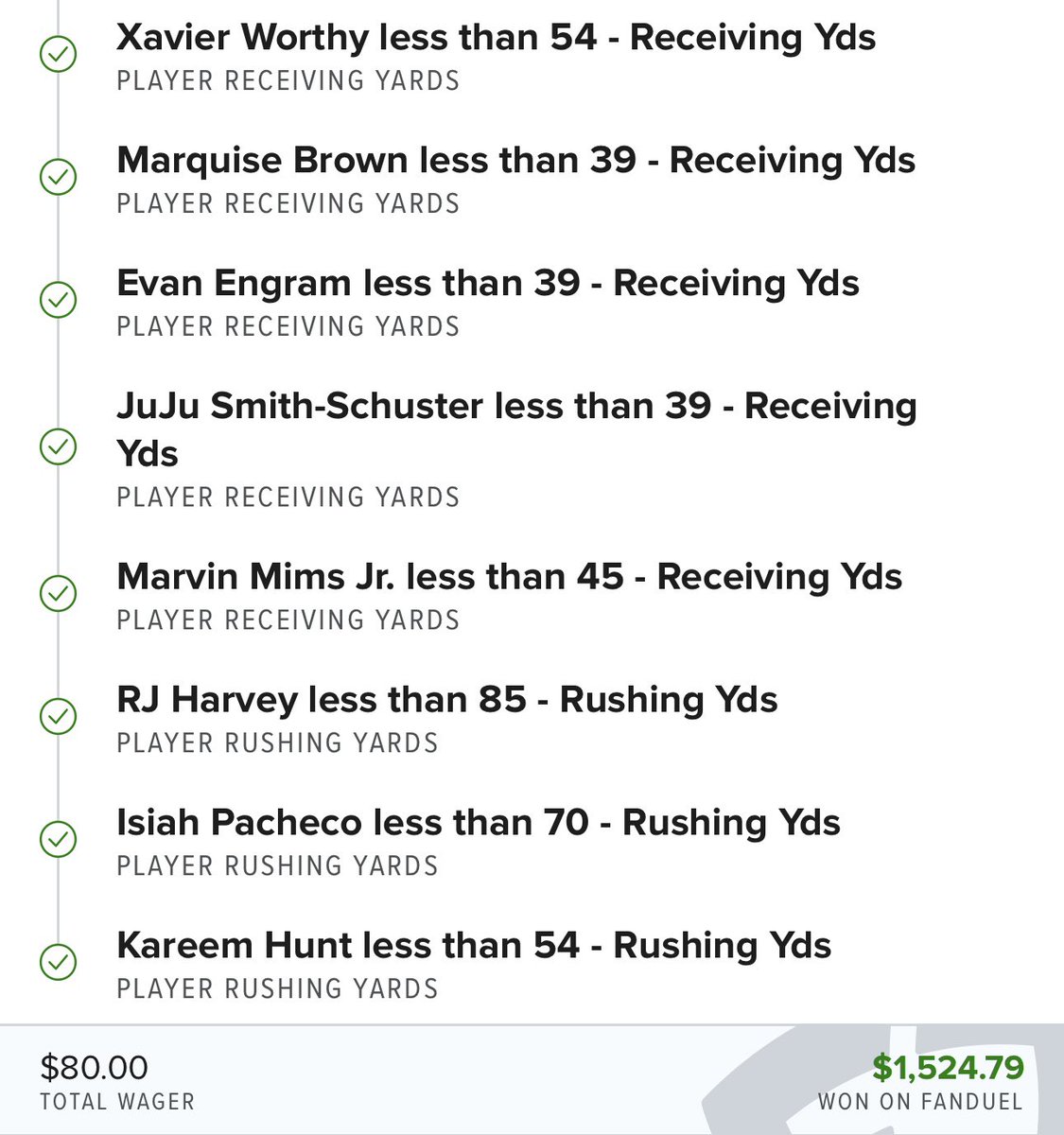 1Propgod's tweet image. 💥Buying LUNCH ! Cash the Unders lotto $1,540 ✅✅✅

✅+1805💰
✅+1600💰
✅+520
✅+280
✅+240
✅+220
✅+124
✅+100

Buying lunch for tomorrow ! 
To enter — ❤️ , share / comment