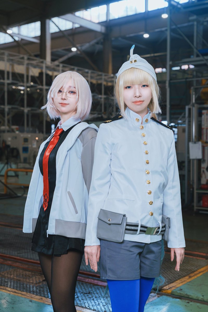 ノウム・カルデアにて
ファースト・サーヴァントとキャプテン

マシュ・キリエライト:うさつのちゃん（<a href="/rabitsunonon/">うさつの</a>）
#京王コス
📸RYUさま（<a href="/RYU_MADEINJAPAN/">RYU</a> ）