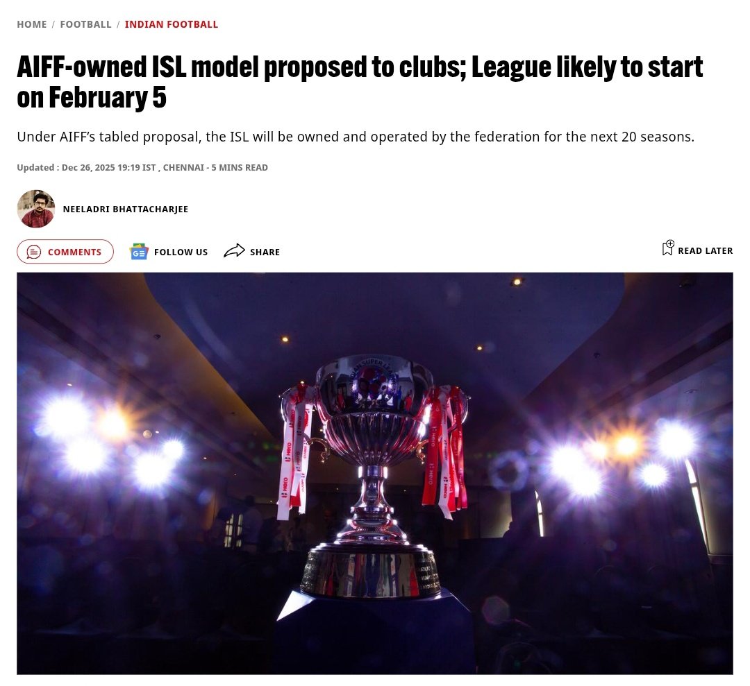 <a href="/xtratimeindia/">XtraTime</a> কত টাকা নিলেন এই ভুলভাল হেডলাইনটা করার জন্য 
কার মুখ রক্ষার জন্য এই PR Stunt টা করা হলো ক্ষমতা থাকলে জবাব দিন!!!
লজ্জা আছে??? থাকার কথা নয় যদিও!!!!

📸 <a href="/RevSportzGlobal/">RevSportz Global</a> <a href="/xtratimeindia/">XtraTime</a> <a href="/Neeladri_27/">Neeladri Bhattacharjee</a>

#ISL #IndianFootball