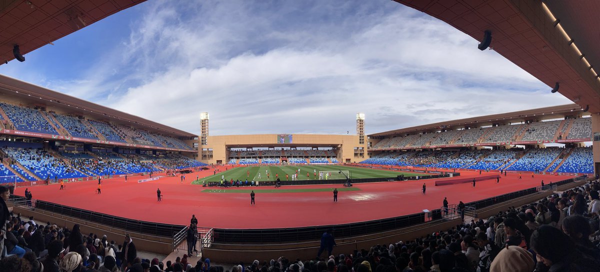Angola 1-1 Zimbabwe. Hampshire to Marrakech for the lunchtime kick off was a shift