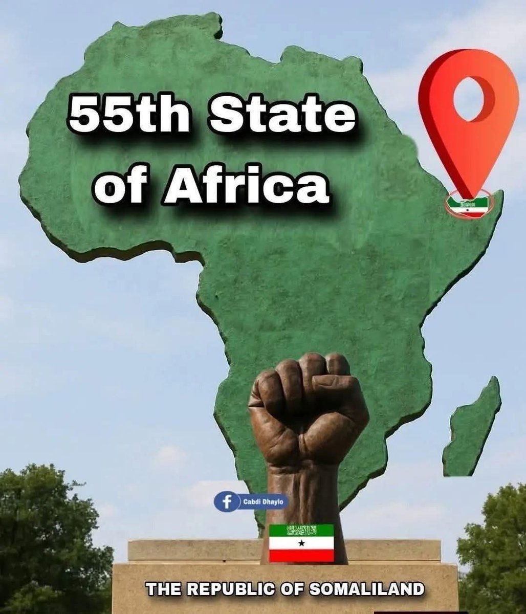 Historic moment: Somaliland is now officially recognized as the world’s 55th country.