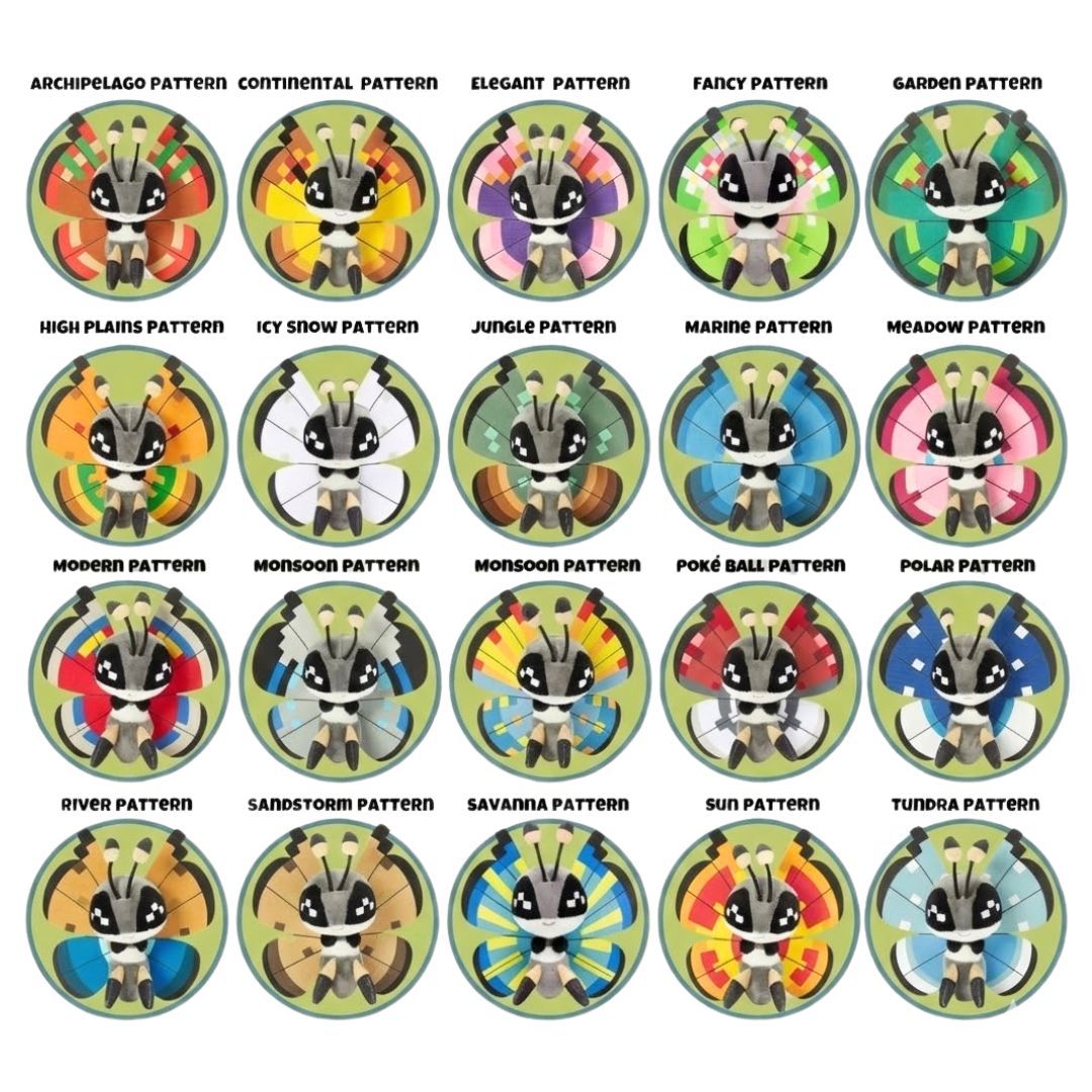 mecchaJP's tweet image. 🦋✨ So many Vivillon Fit patterns… only one can be yours!
Which design would you choose if you could pick just ONE? 💭💖 
#Pokemon #Vivillon