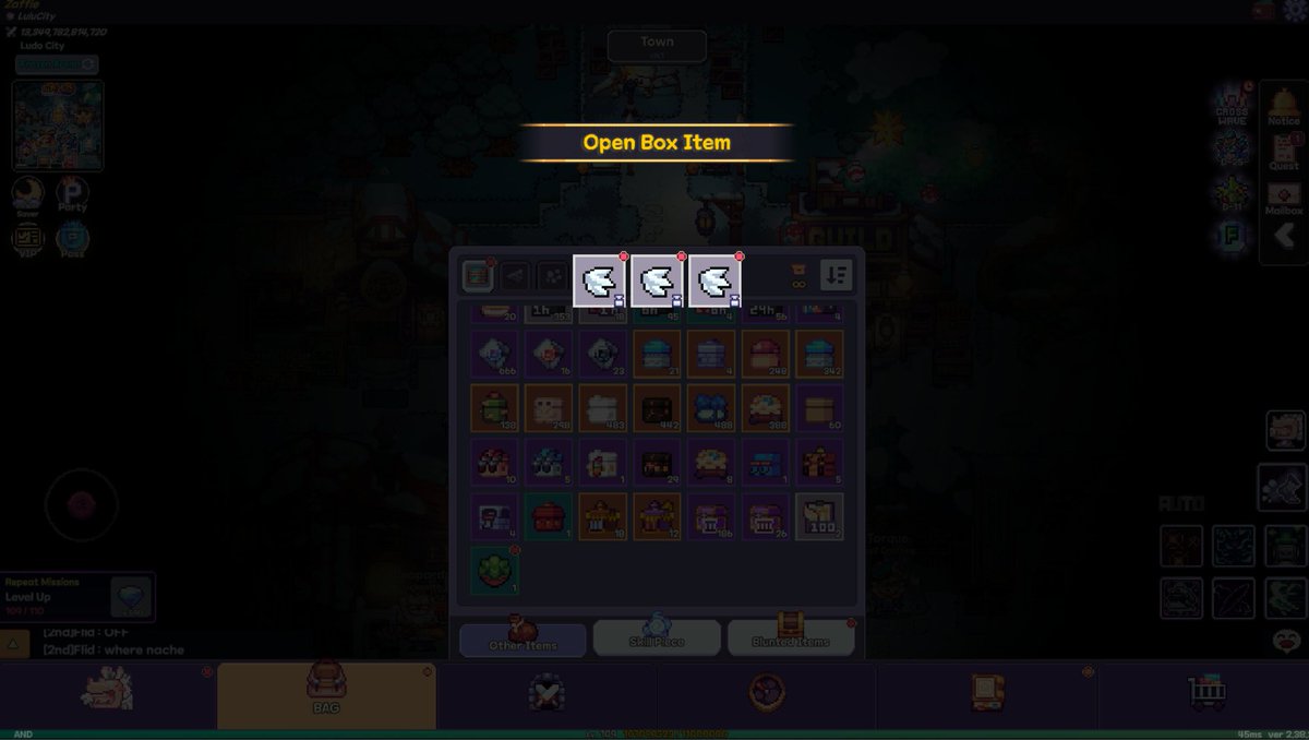 C'mon RNGod atleast bless me something maybe rare or epic or legendary not like 3 common from crestia Boxes 🥺
<a href="/PixelHeroesMMO/">Pixel Heroes Adventure</a> #PHA