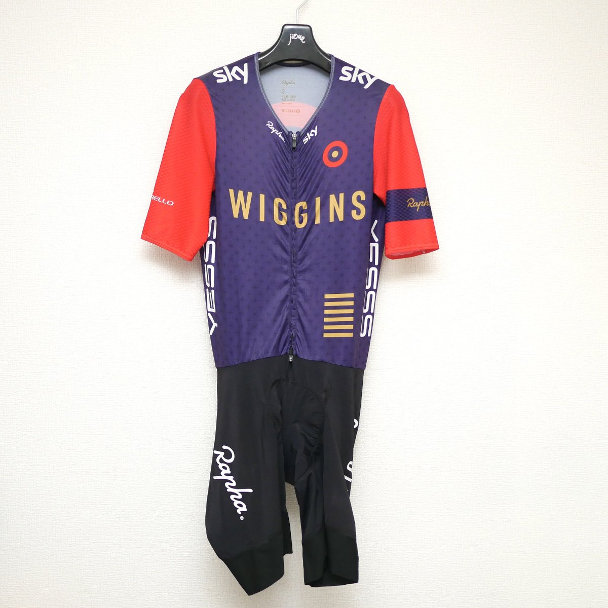 選手支給品　EF Rapha スキンスーツ ワンピース 選手支給品 EF Rapha スキンスーツ ワンピース 選手支給品 EF Rapha