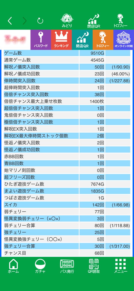 imo_imo62's tweet image. 化物語6確冷遇ありますか？🤔
朝初打ち初ATで5000枚出て色々調べて叩きどころ分かったらその後何もできなかった…
スイカ設定差大きそうだね
