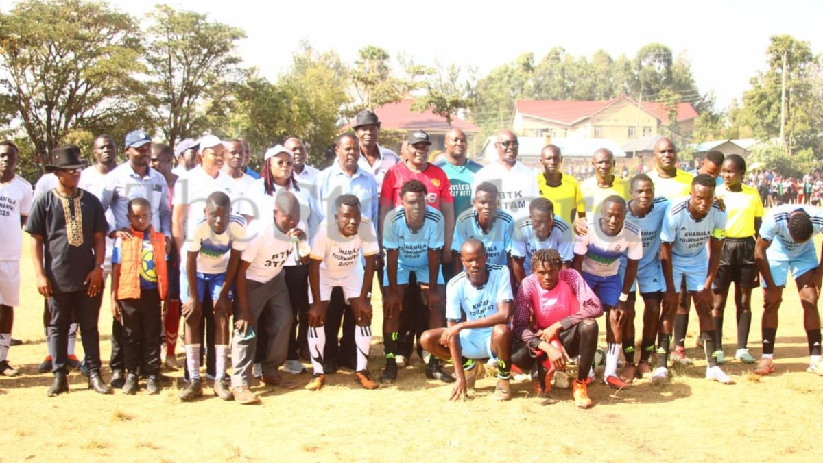 StandardKenya's tweet photo. Sports lovers throng the Mwangaza Secondary School playgrounds in Shibuli on December 26 during the thrilling finals of the Bishop Khamala Cup 2025 Edition, an event attended by over 5,000 spectators and graced by CECAFA Secretary General Nicholas Musonye.

Pictures:Mary Imenza https://t.co/k88oj4UdrX