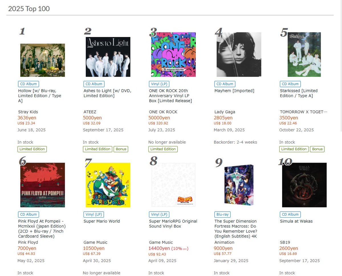 CDJapan (@CDJapan) / Posts / X