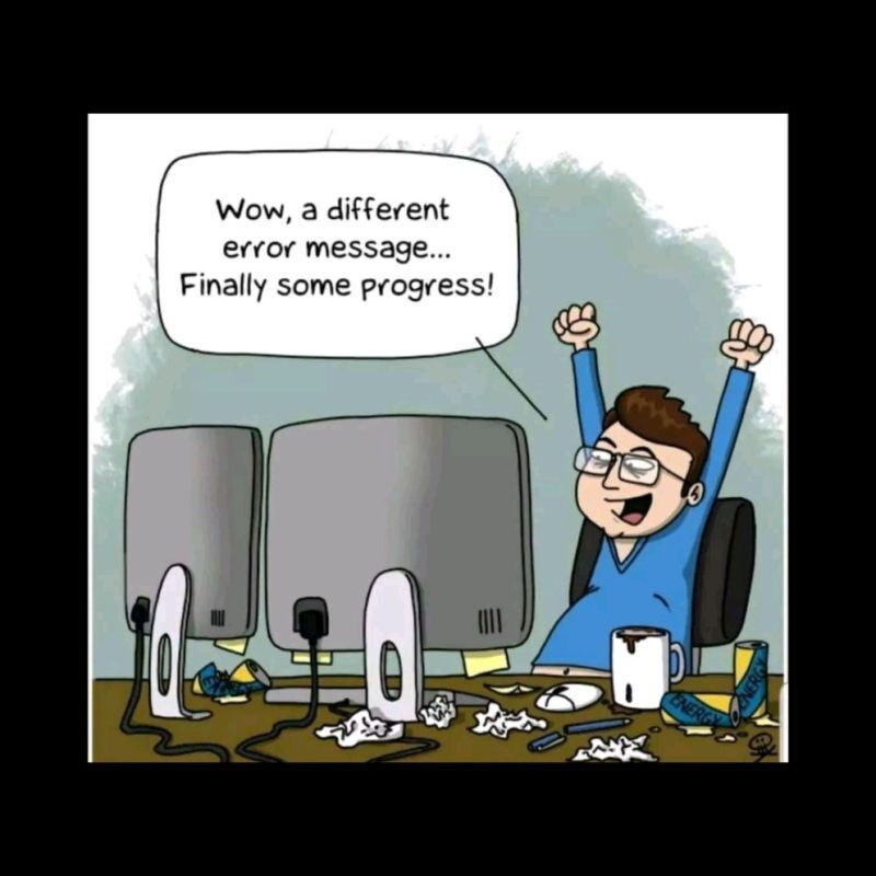 CruzeControl_'s tweet photo. Need a laugh to kick off your weekend? 
#TechHumour #DeveloperLife #CodingMemes #ITLife #WeekendVibes #TechLaughs #ProgrammerProblems #RelatableTech #CodeLife #WorkInTech https://t.co/WVHob06Uh1