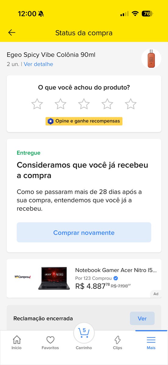 bqadjr's tweet photo. @MercadoLivre @oBoticario @MercadoLivre @oBoticario https://t.co/9UBRGFgNgo