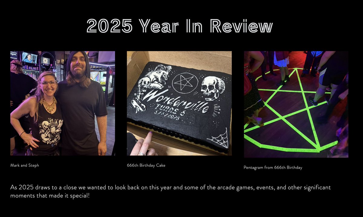 We’re looking back on another great year - 2025 had so many great events and games. Here’s our year in review