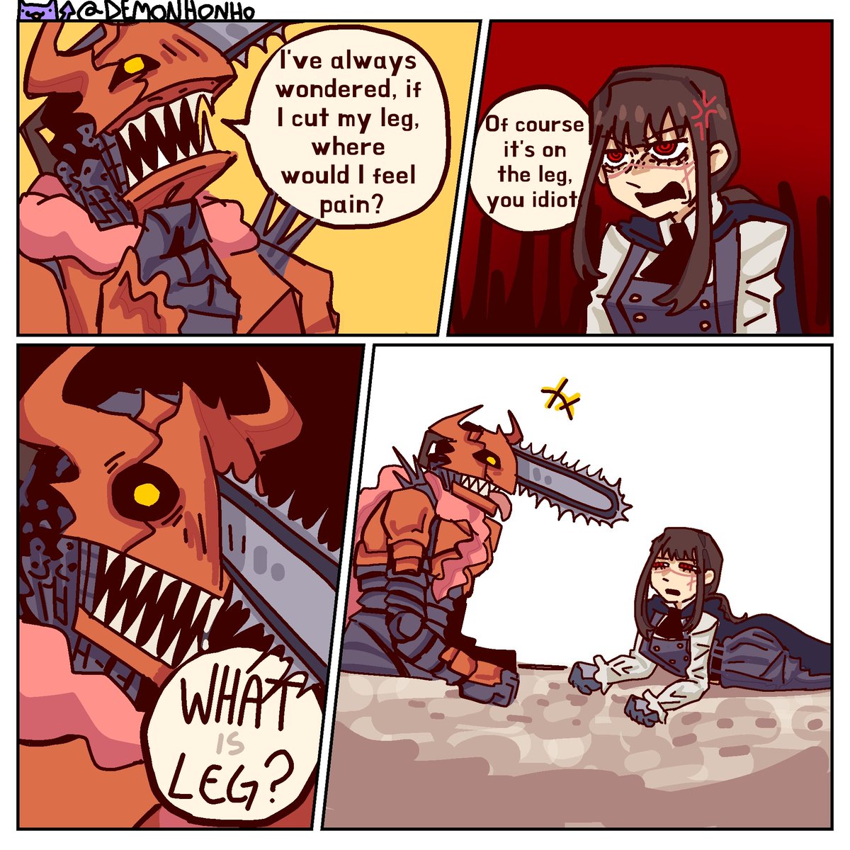 Demonhonho's tweet image. To where?
#denjiman #yoru #csm224 #chainsawman