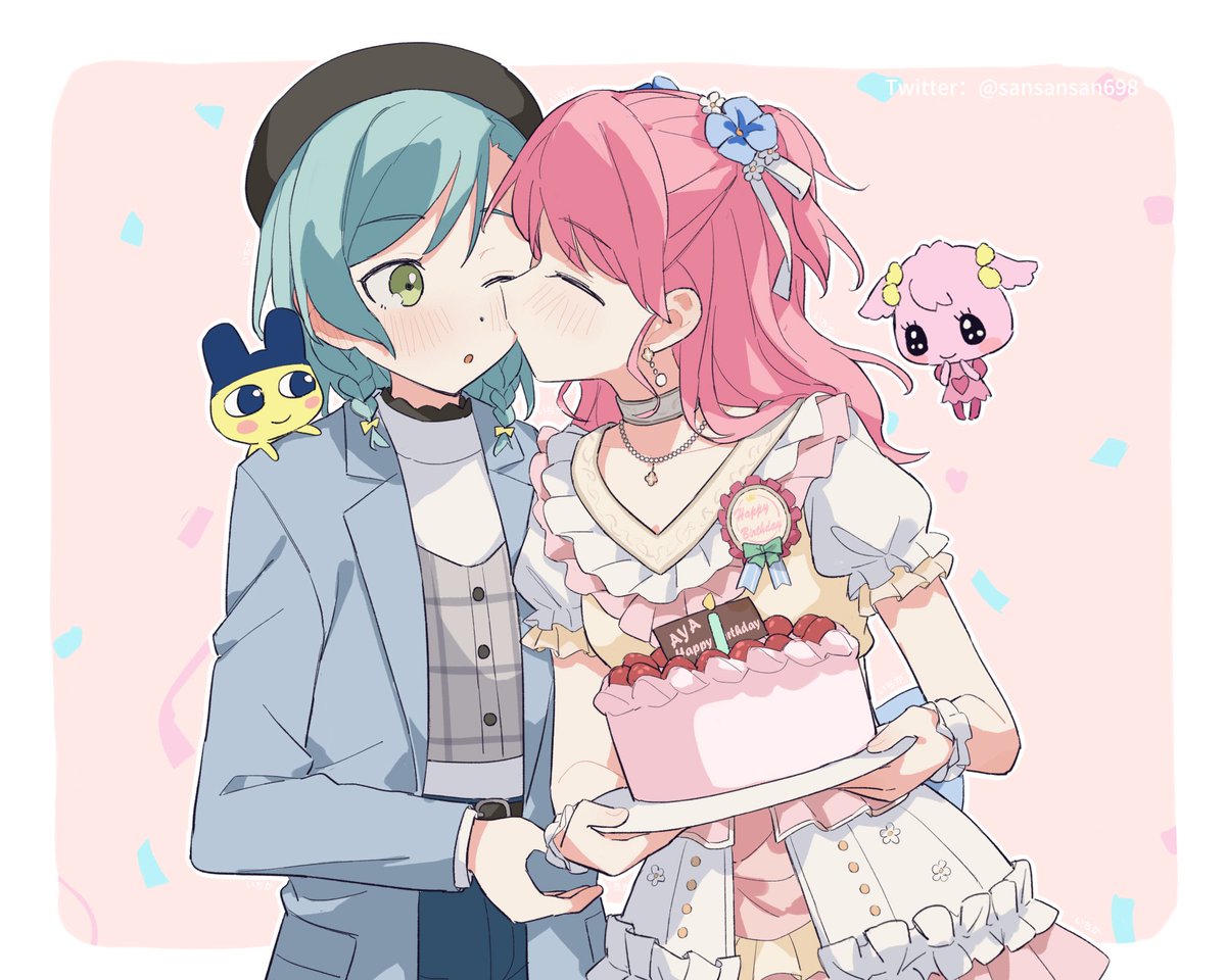 sansansan698's tweet image. 彩ちゃんお誕生日おめでとう🎉