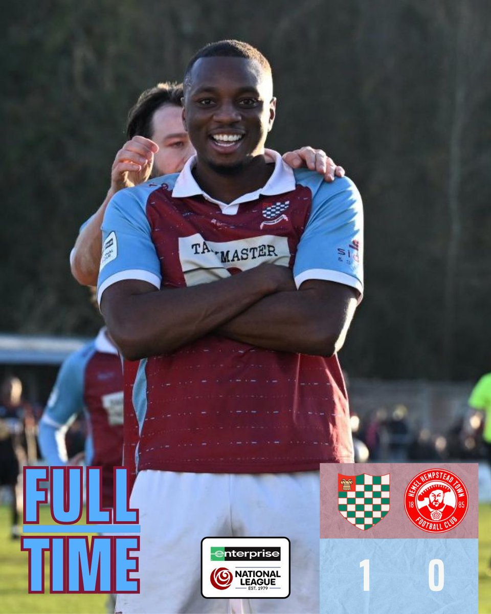 cheshamutdfc's tweet image. Karl Oliyide strikes with ten to go

The Generals striker makes no mistake as he's put through on goal and smashes a finish into the back of the net 

Three more points for the Generals as we finish Boxing Day with local bragging rights