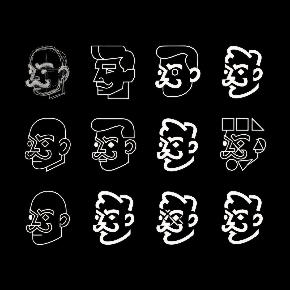 BetterLandingCo's tweet photo. I asked the AI to create different ideas for my logo. Prompt in the thread. 👇 https://t.co/MNCGPCKmw6