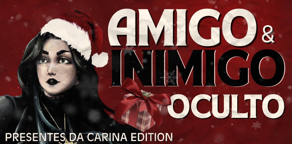 leonethinker's tweet image. ⊹ ۫ ּ    𖥻 ִ 🎁  amigo &amp;amp; inimigo oculto
                        — a thrend ‧₊˚