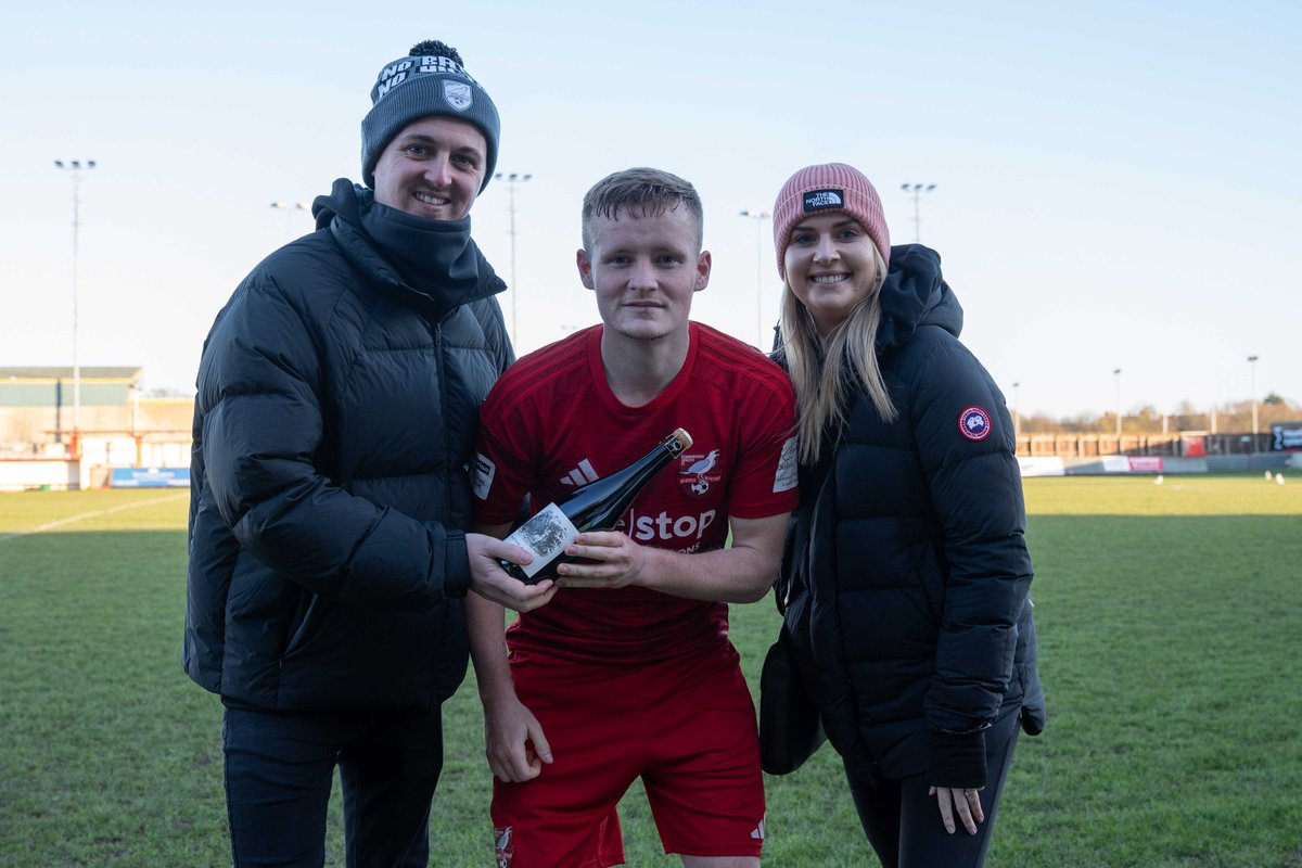 MAN OF THE MATCH 🍾 

Today's <a href="/BettonWines/">Betton Wines</a> Man of Match was awarded to <a href="/hgreenz10/">harry green</a>, chosen by our Match Sponsors Take 2 Music Agency 👏 
Harry is presented with a bottle of Henners Vineyard Native Grace. 

Greeny is sponsored by: 
Home - Stu Welsh, Gordon Toal, Michael Michael