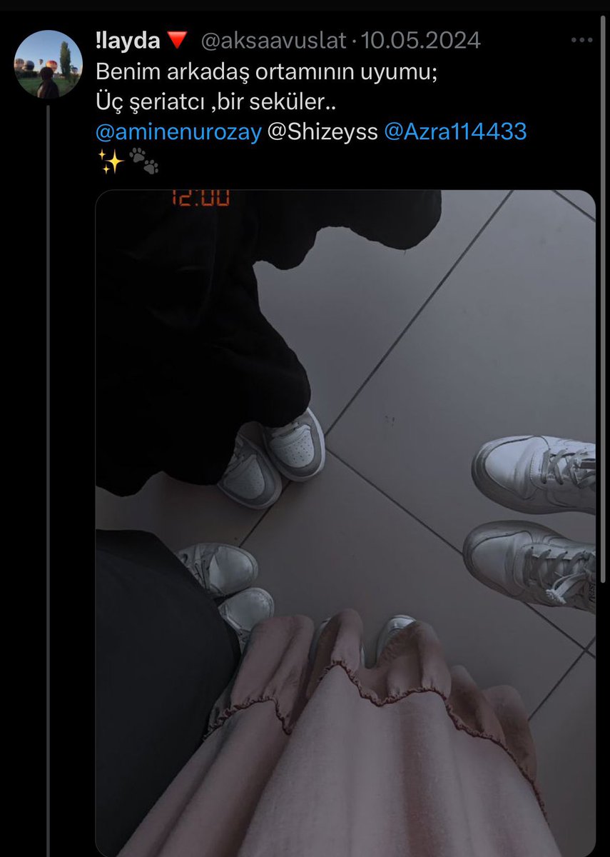 seküleri astınız mı bacım